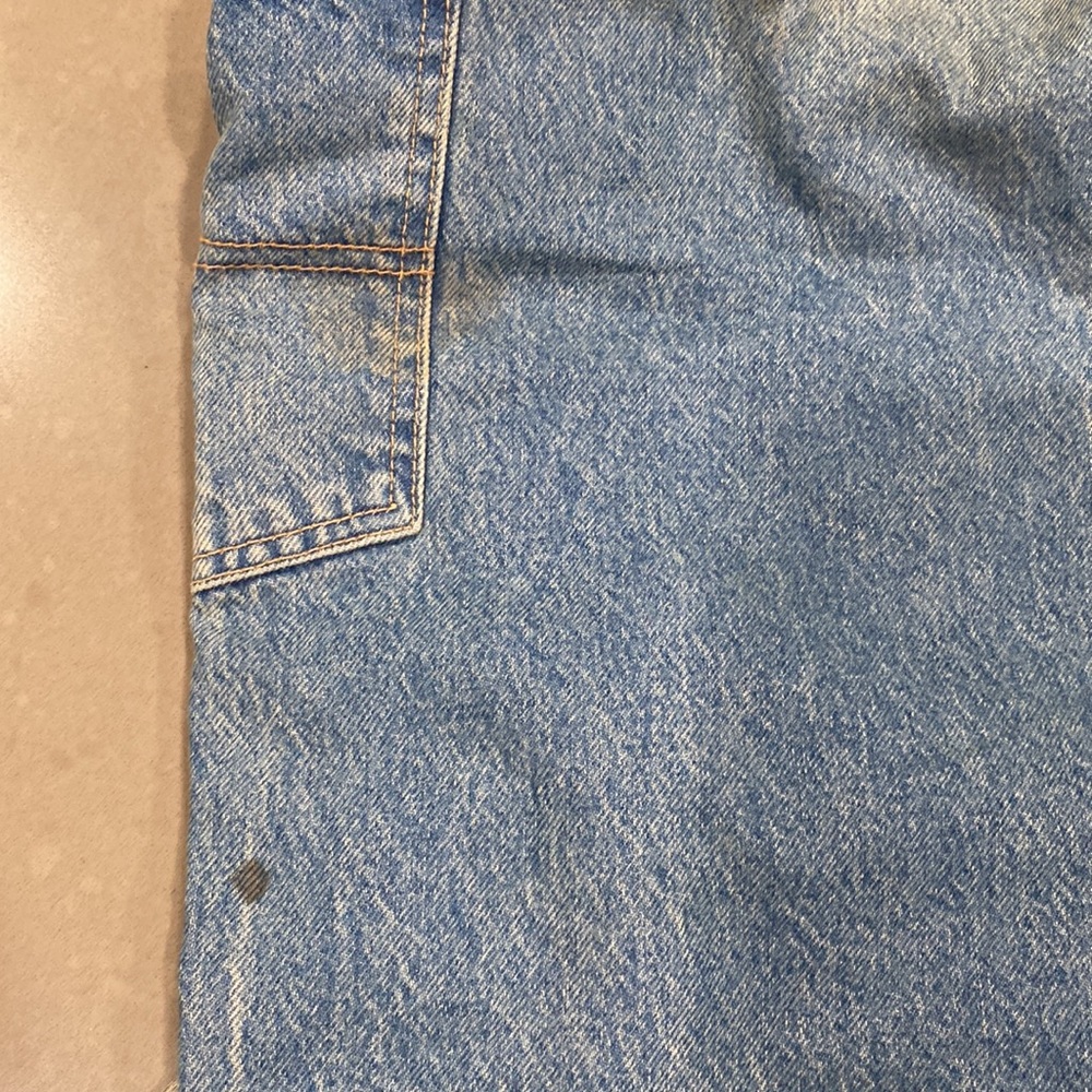 NWT Free People We The Free Loren Barrel Jeans Denim 32 high rise - Picture 13 of 13